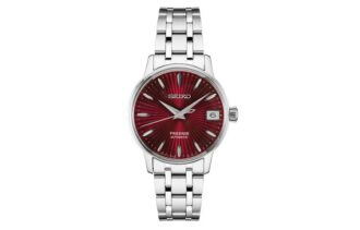 presage serie mechanisch silber rot 2 330x211 - Presage-Serie Mechanisch Silber/Rot